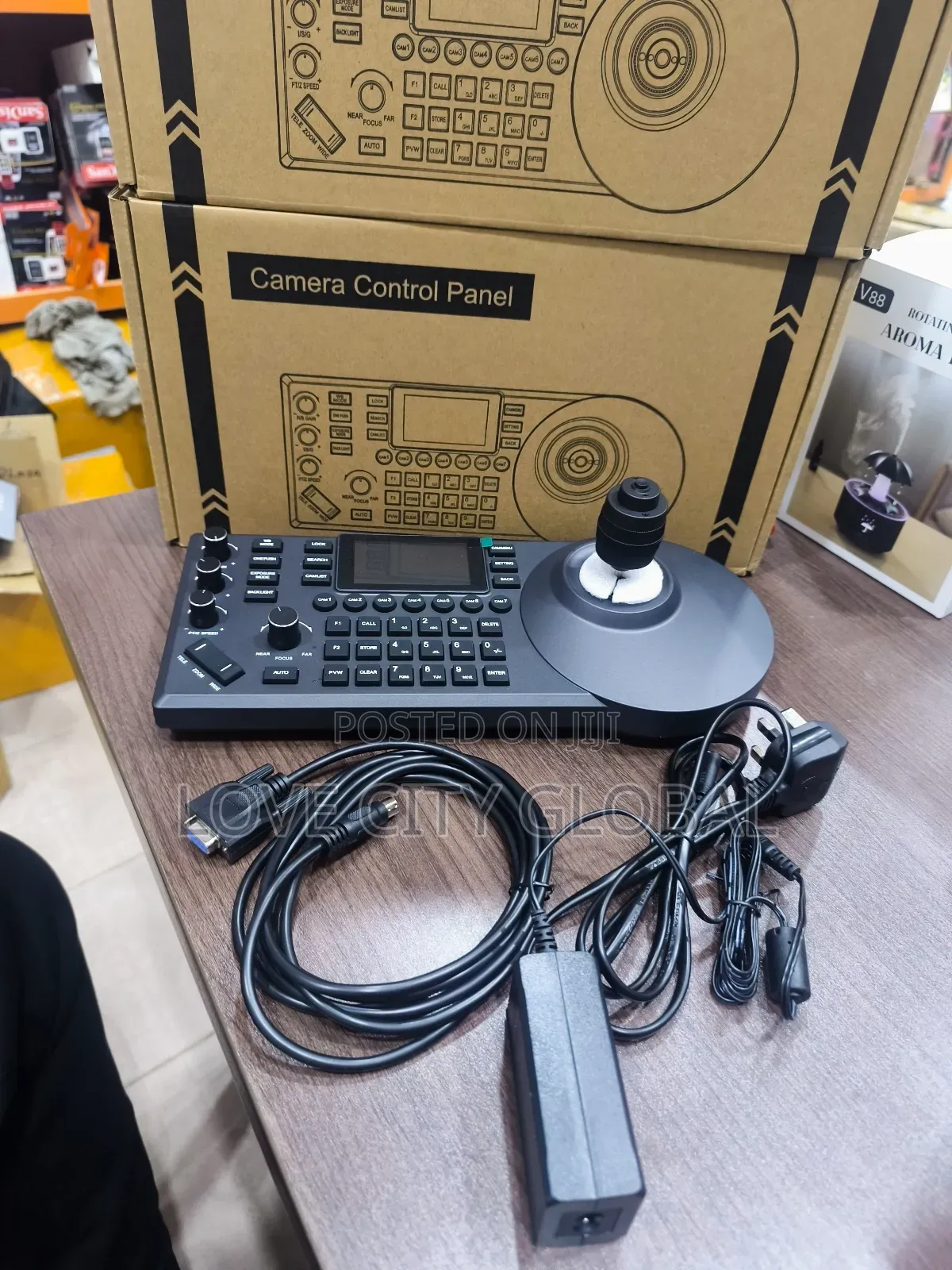 7 Channel Conference PTZ Camera Controller Panel 3-Inch LCD Screen