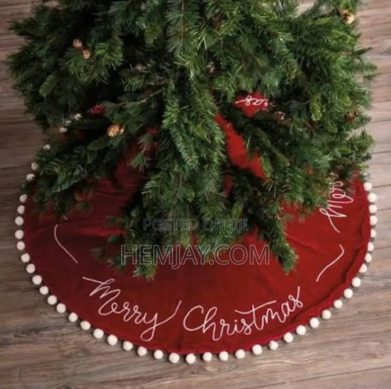 Christmas Tree Skirt (Tree Root Decoration)