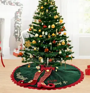 Christmas Tree Skirt (Tree Root Decoration)