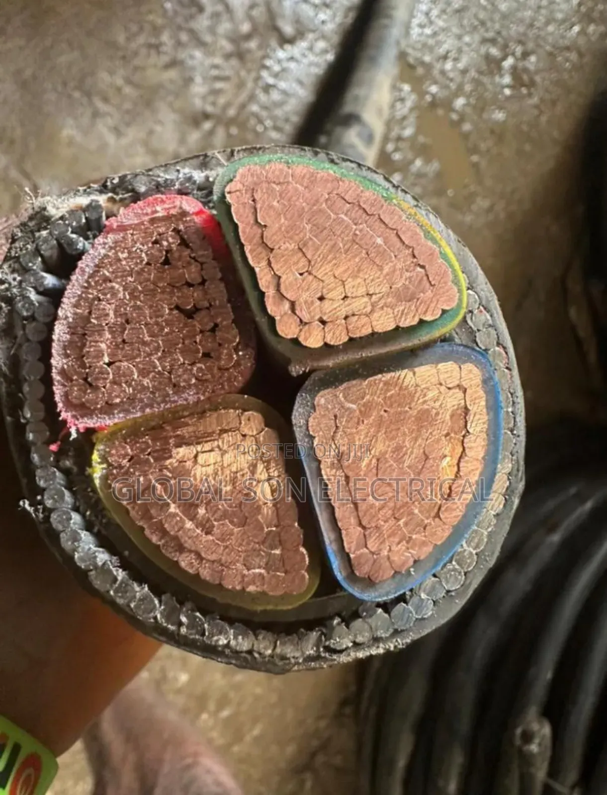 300mm 4core Armored Cable