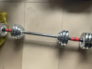 30kg Dumbbell With Free Barbell
