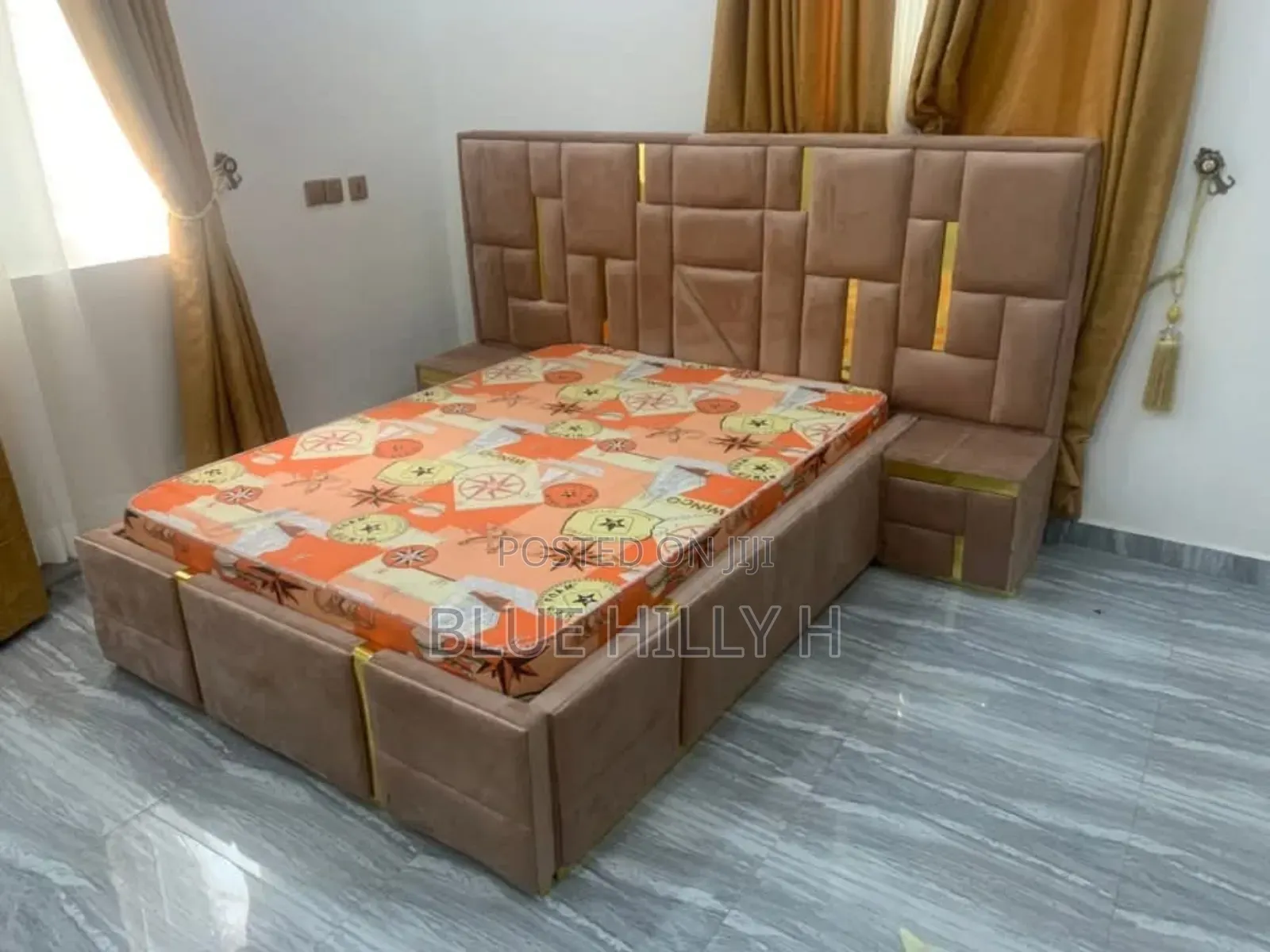 Padded Bedframes Fabric / Leather