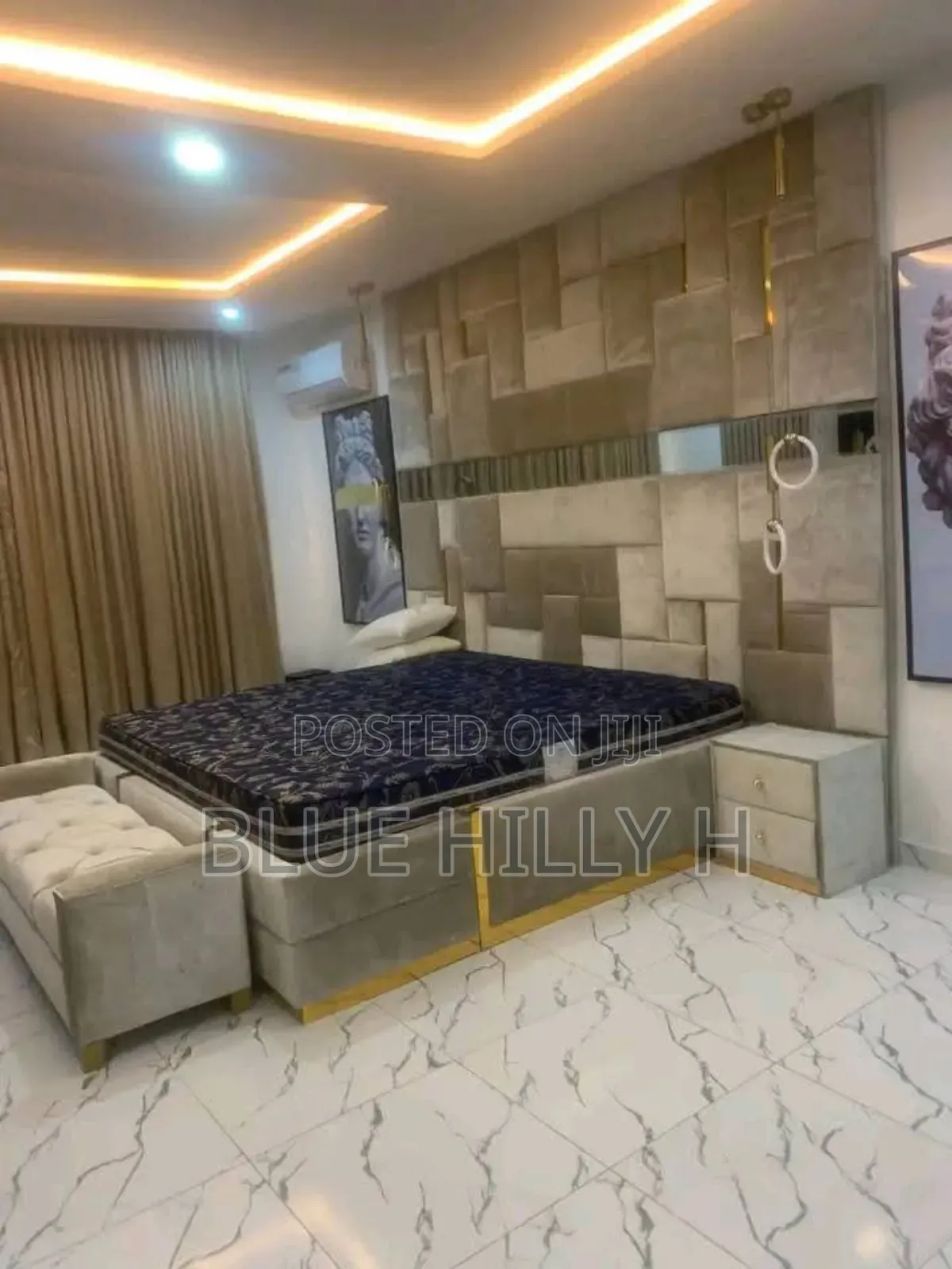 Padded Bedframes Fabric / Leather