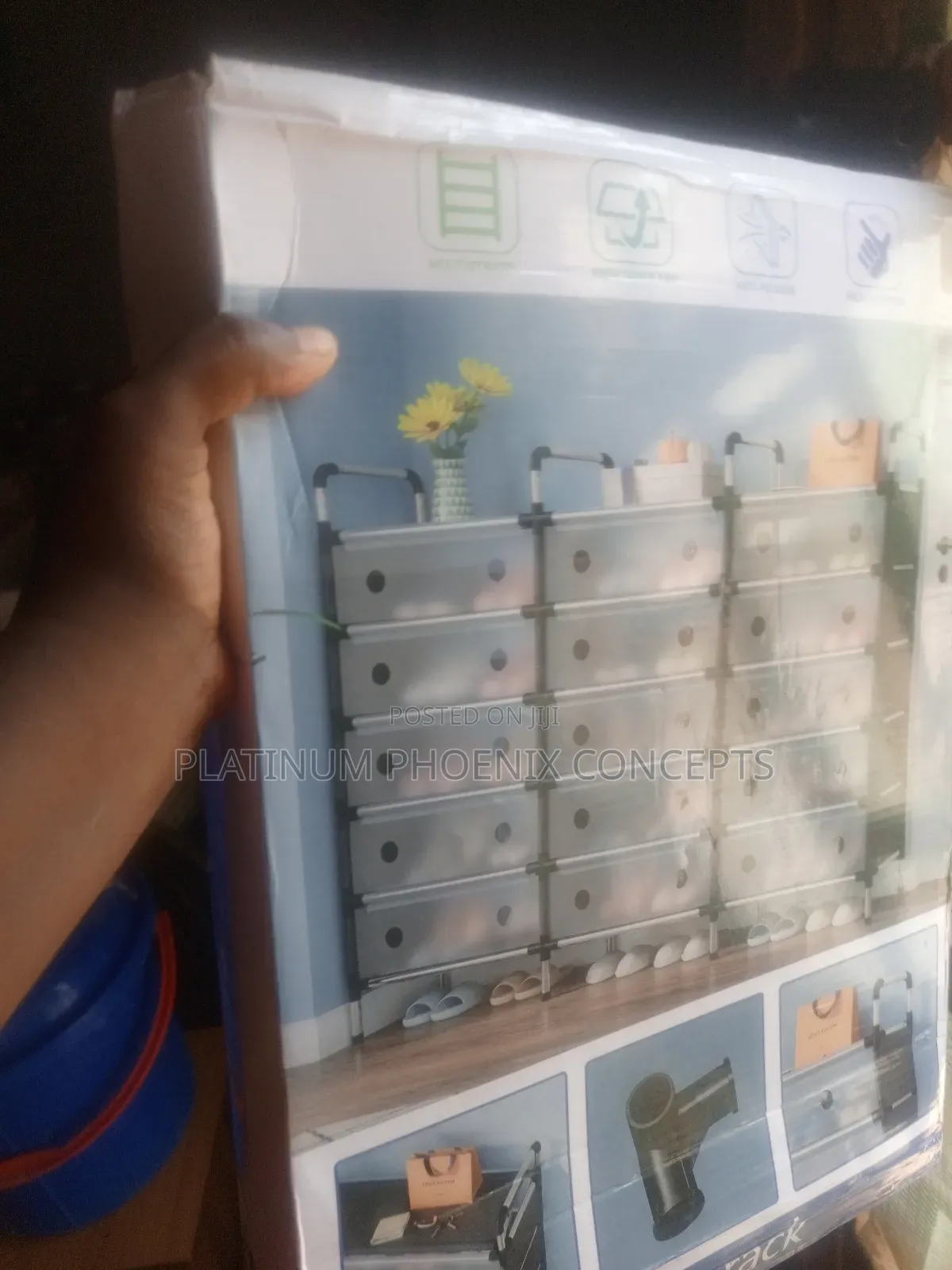 2by7 Layers Shoe Rack Wardrobe