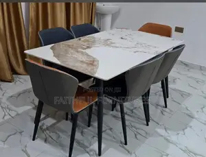 Marble Dining Table Set