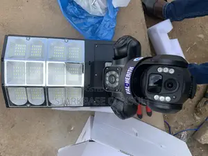 Solar Light With 3lens Camera