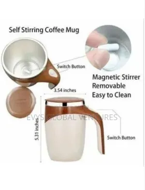 Automatic Magnetic Self Mixing Multi-Purpose Tea Mug