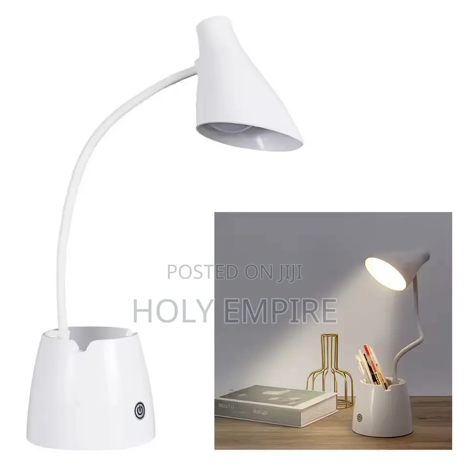Led Usb Charging Table Lamp Touch Control Reading Light With Storage