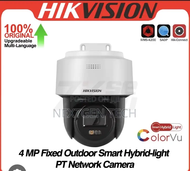 Hikvision 4mp Mini Pt Camera With 2 Ways Audio