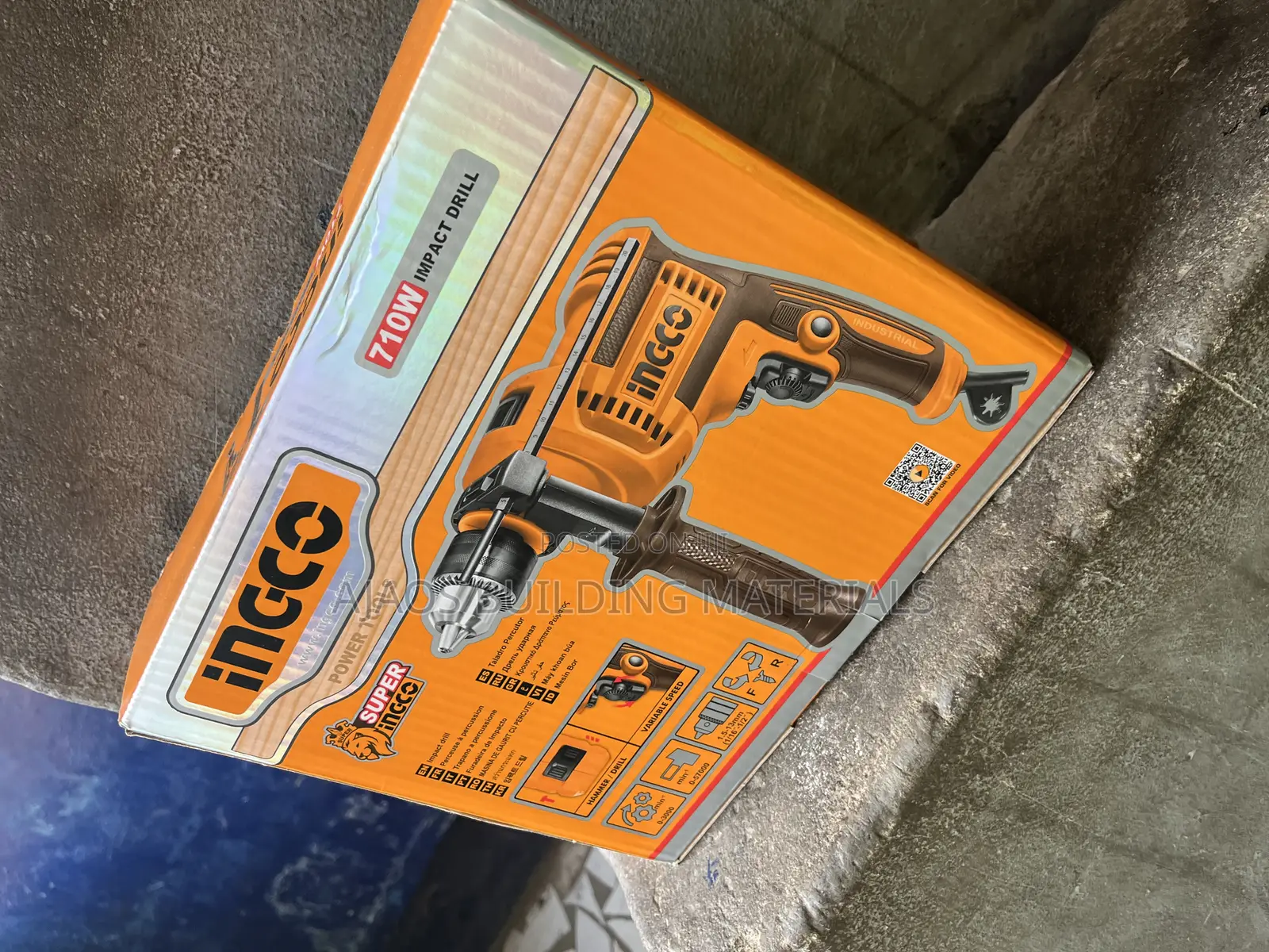 710w Impact Drill With Hammer