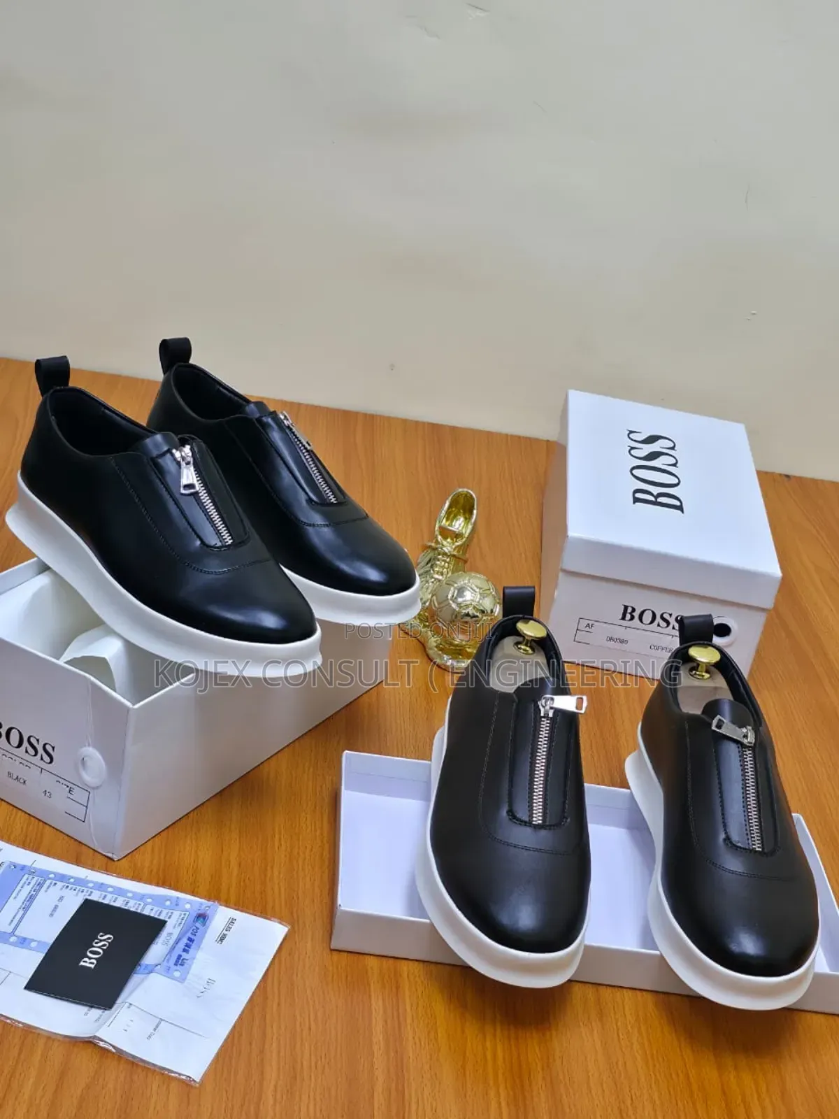 Boss Zip Loafers