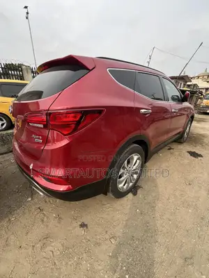 Hyundai Santa Fe SE AWD 2017 Red