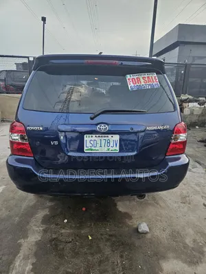 Toyota Highlander Limited V6 FWD 2002 Blue
