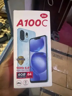 New Itel A100C 64 GB Black