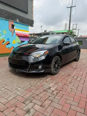 Toyota Corolla S 4dr Sedan (1.8L 4cyl CVT) 2015 Black
