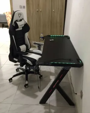 Executive Gaming Chair and Gaming Table