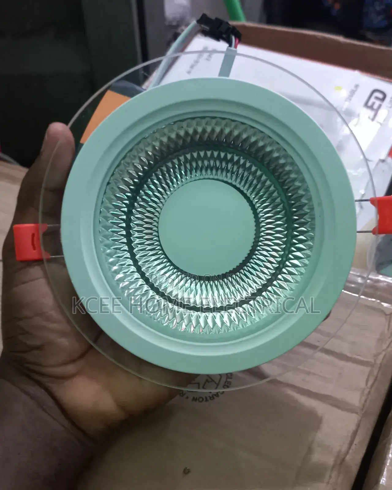 6w Pop Glass Recessed Light, Bright and Energy-Saving