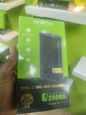 Oraimo 20.000 Mah Is the Most Succfor