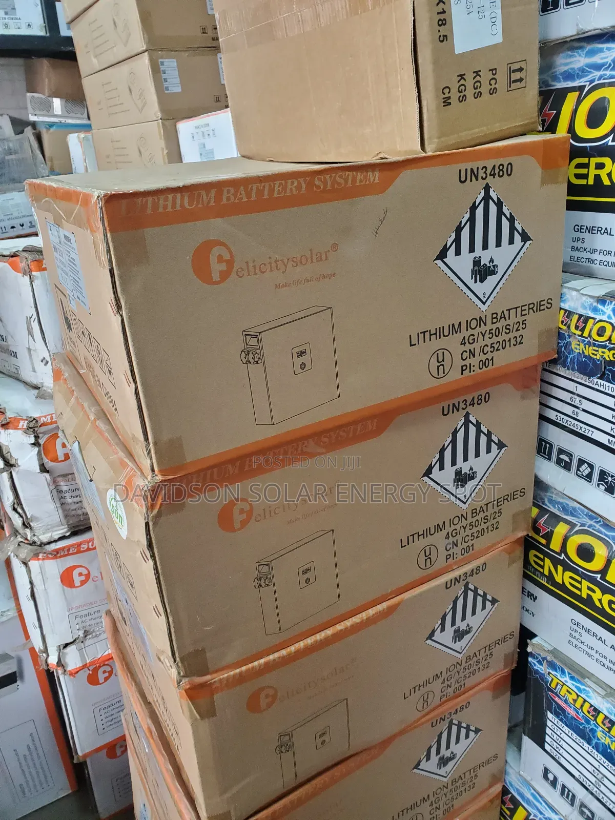 5kwh 24v Felicity Lithium Ion Battery