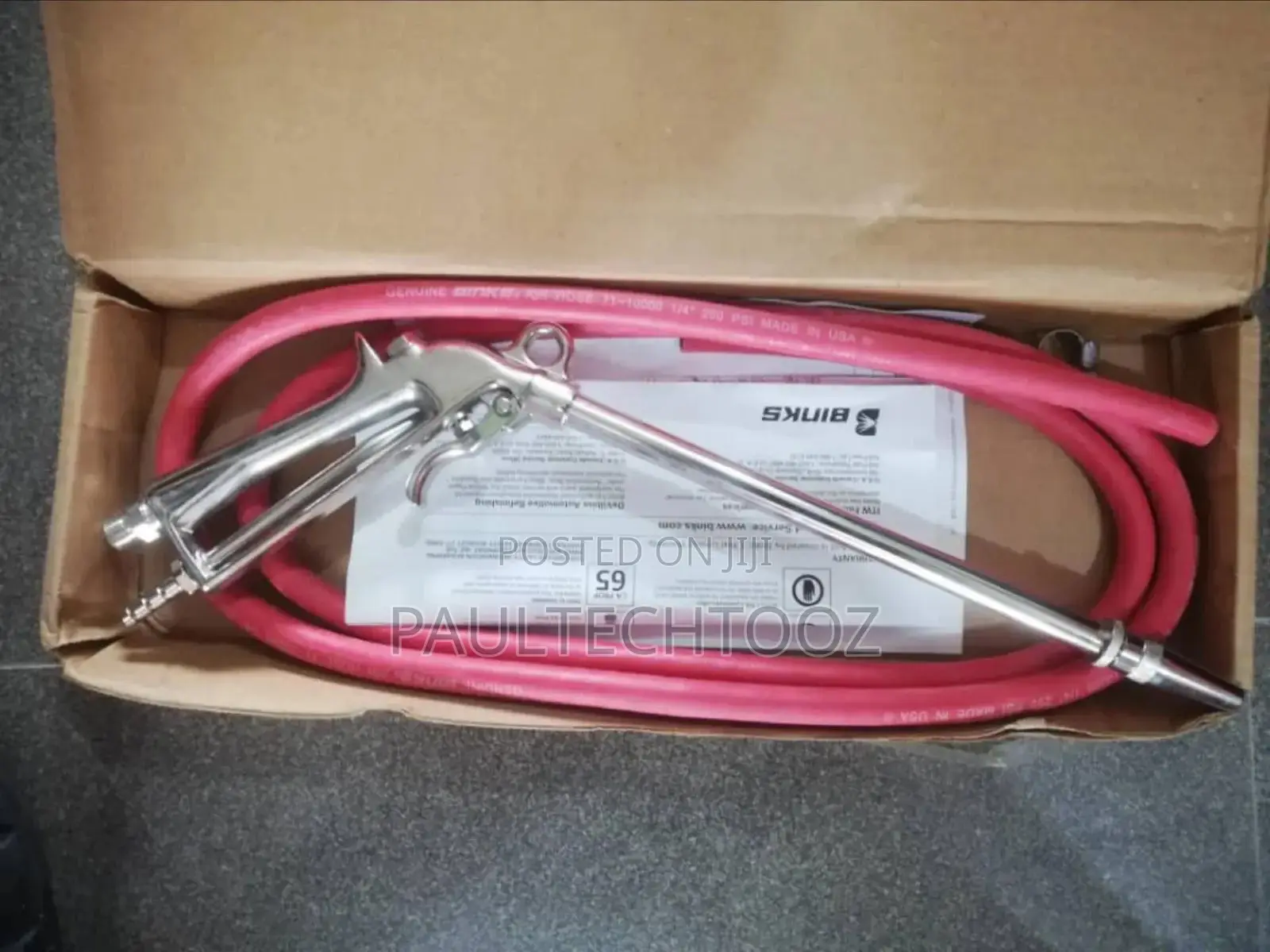 Engine Air Gun. Pressurized Air Cleaner Gun