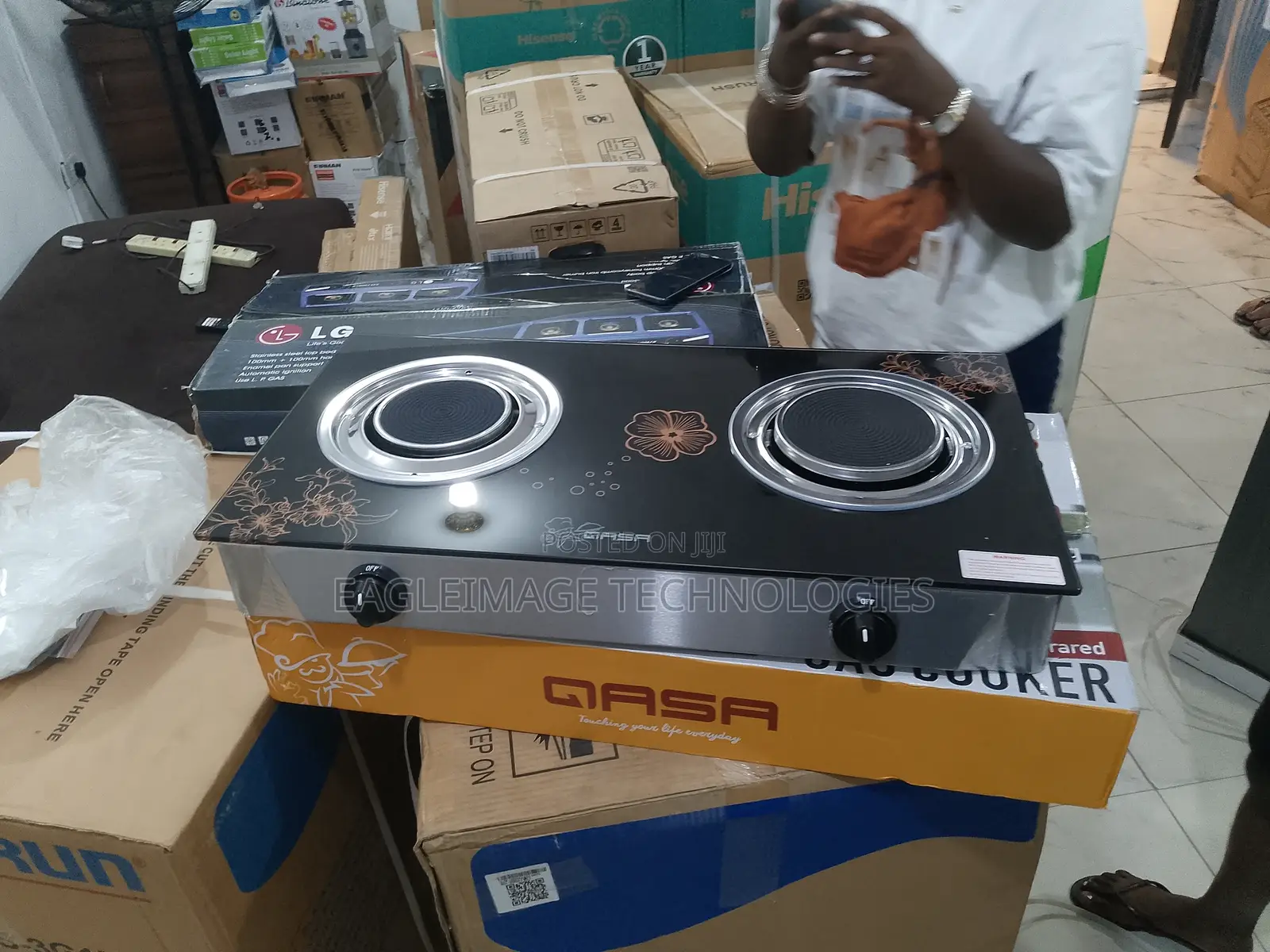 Clean Qasa 2 Burner