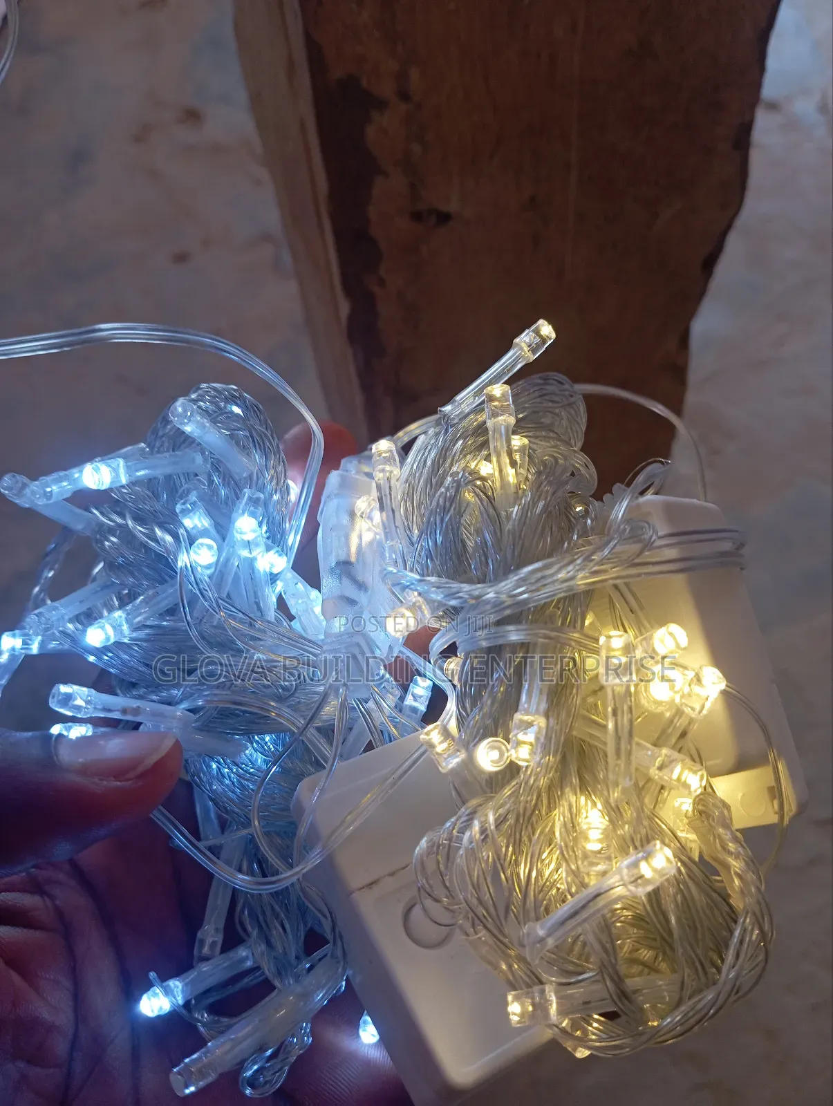 Small Christmas Light Available in White and Warm White