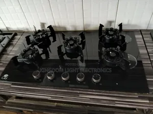Gs Luxury 5 Burners Flip Up Inbuilt Gas Cooker 60x90cm 100% Copper.