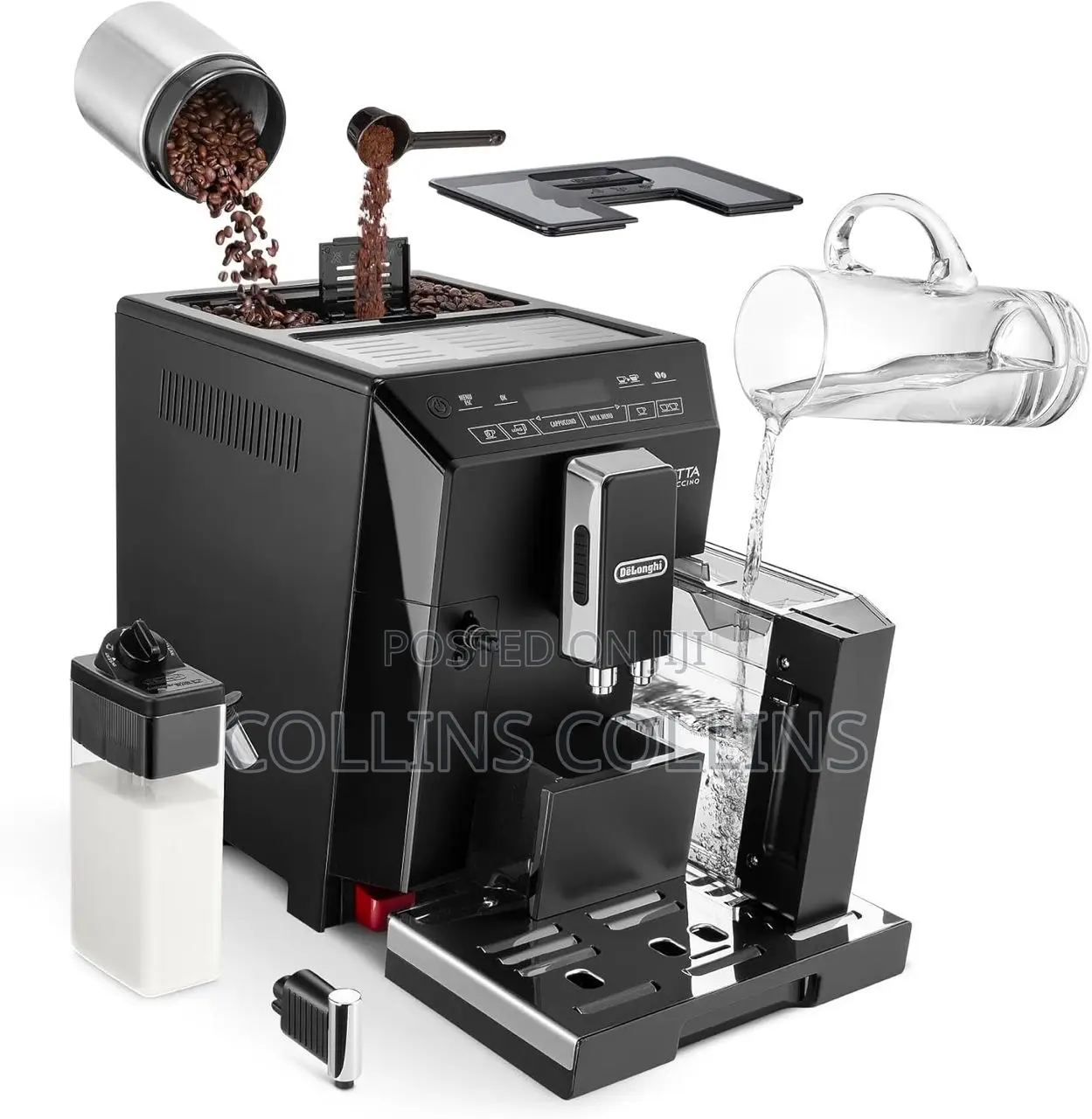 De'longhi Eletta, Automatic Coffee Machine, Cappuccino and Espresso