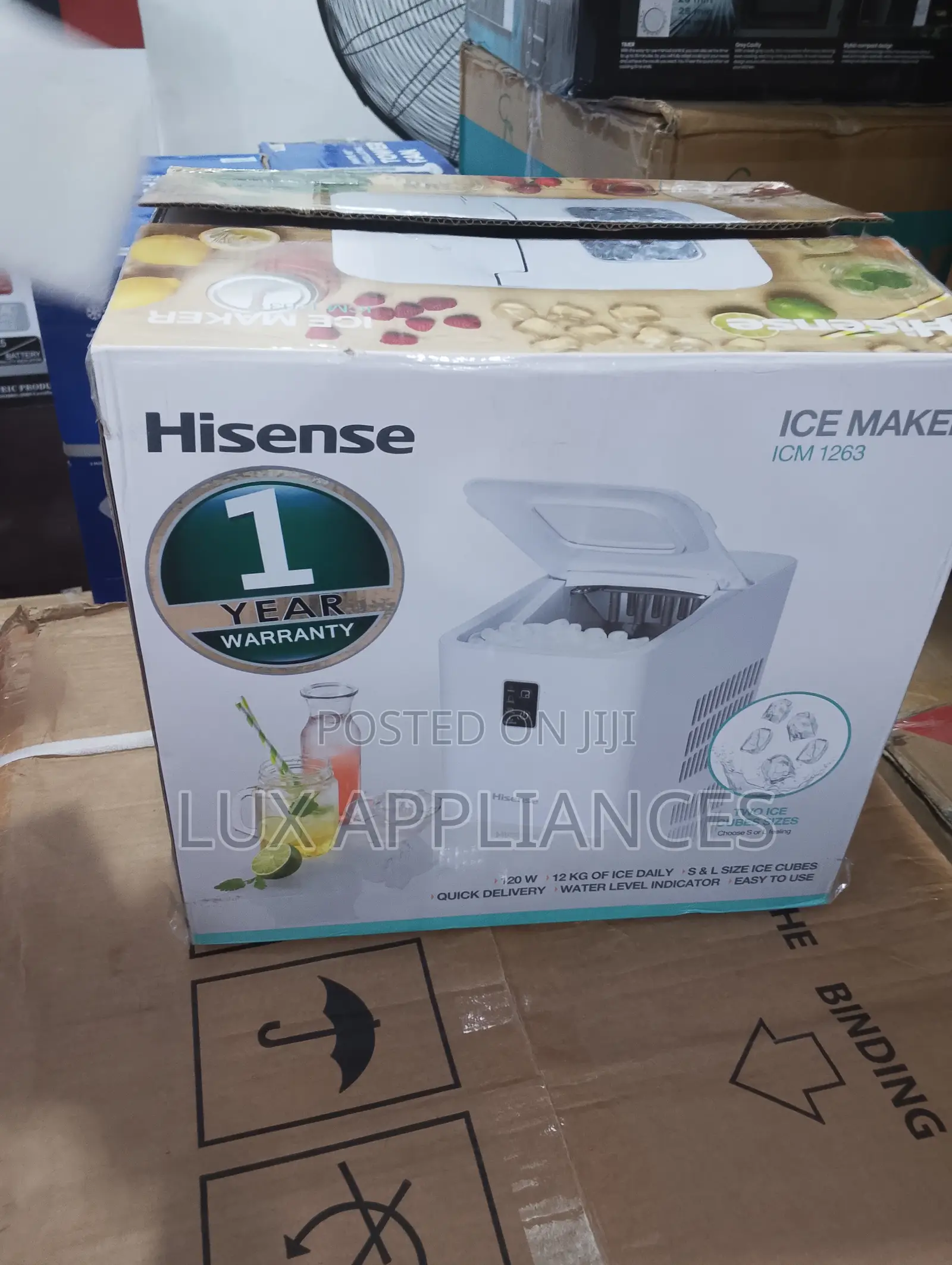 Compact Powerful Hisense Ice Cube Maker