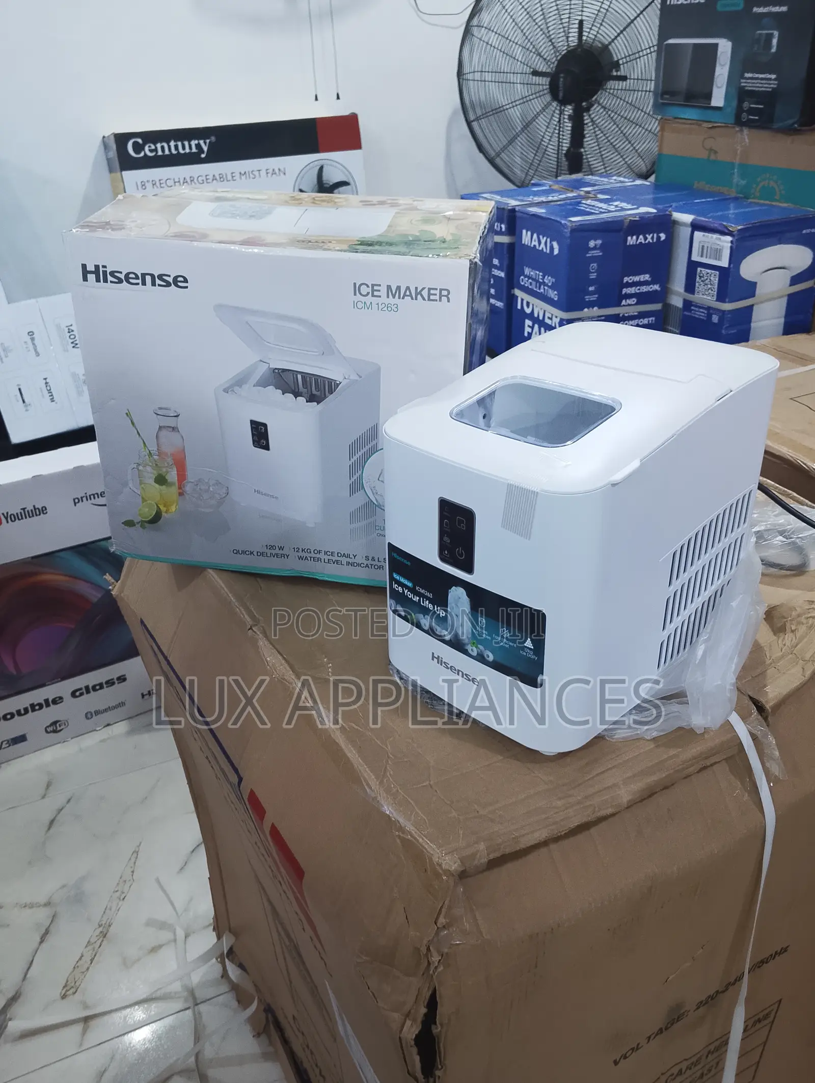 Advanced Cooling Hisense Ice Cube Maker