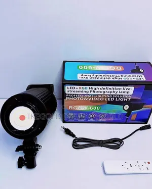 RGBW-600 Professional Led + RGB Video Photography Light