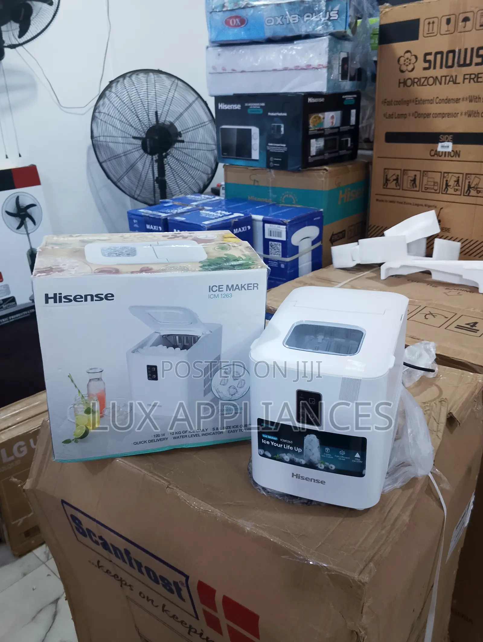 Quick-Cooling Hisense Ice Cube Maker