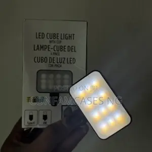 Portable Led Phone Selfie Cube Light With 3 Lighting Mode