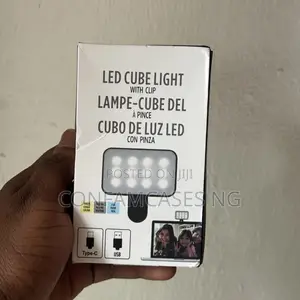 Portable Led Phone Selfie Cube Light With 3 Lighting Mode