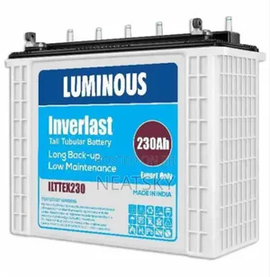 Luminous 230ah 12v Inverter Tall Tubular Battery