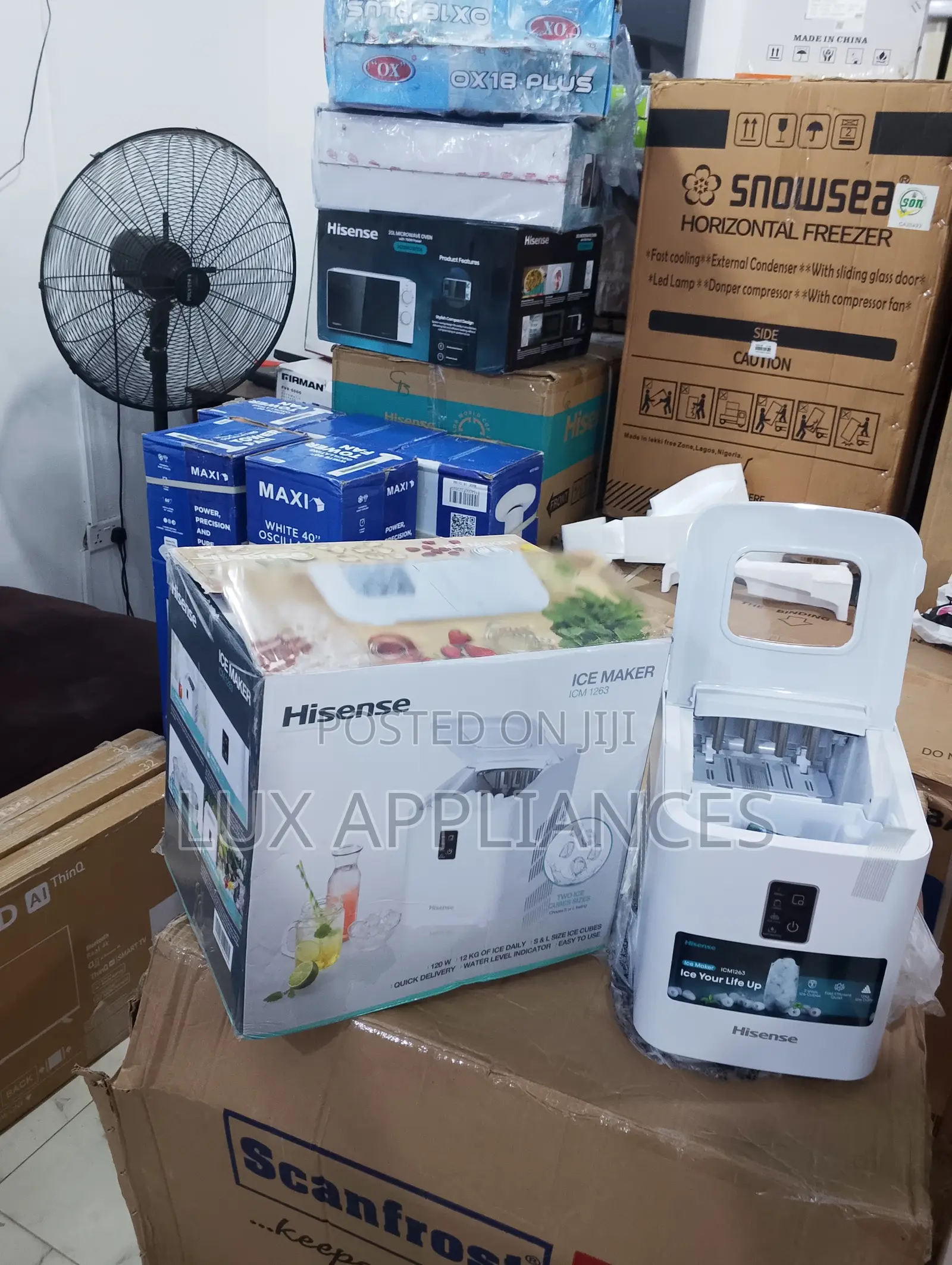 Easy-Maintenance Hisense Ice Cube Maker