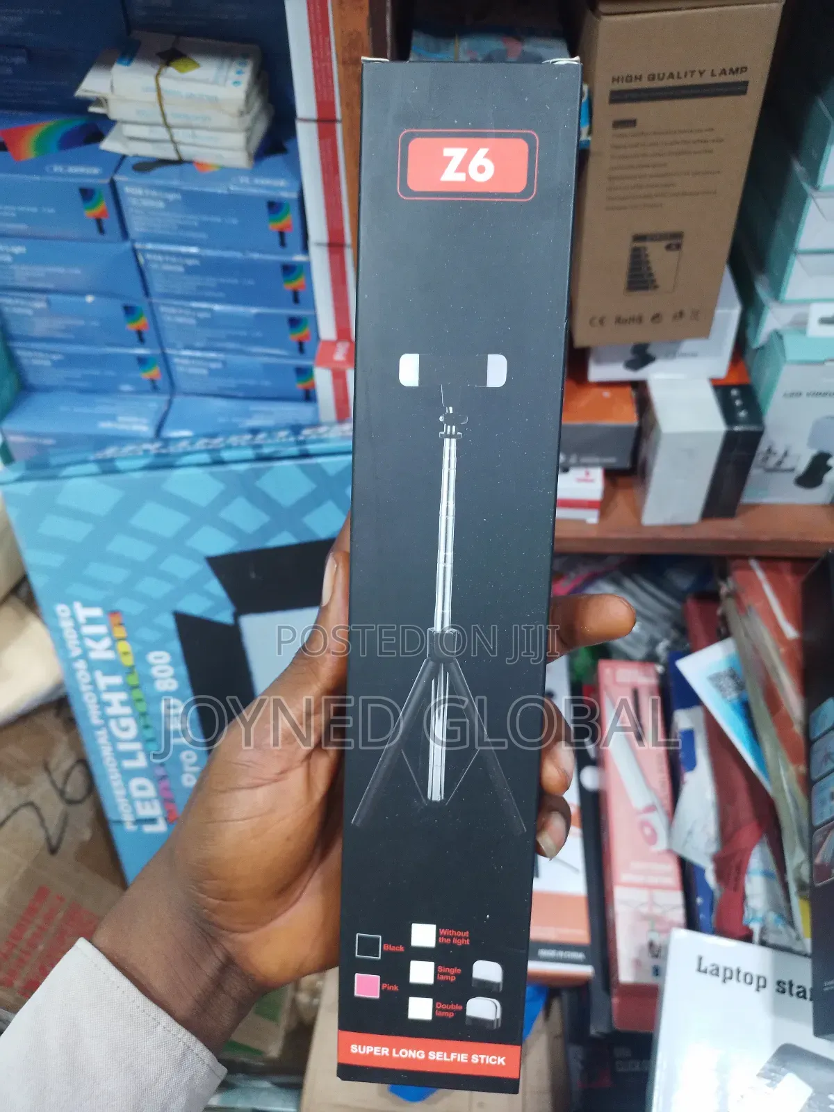 Z6 Tripod Selfie Stick With Control Button