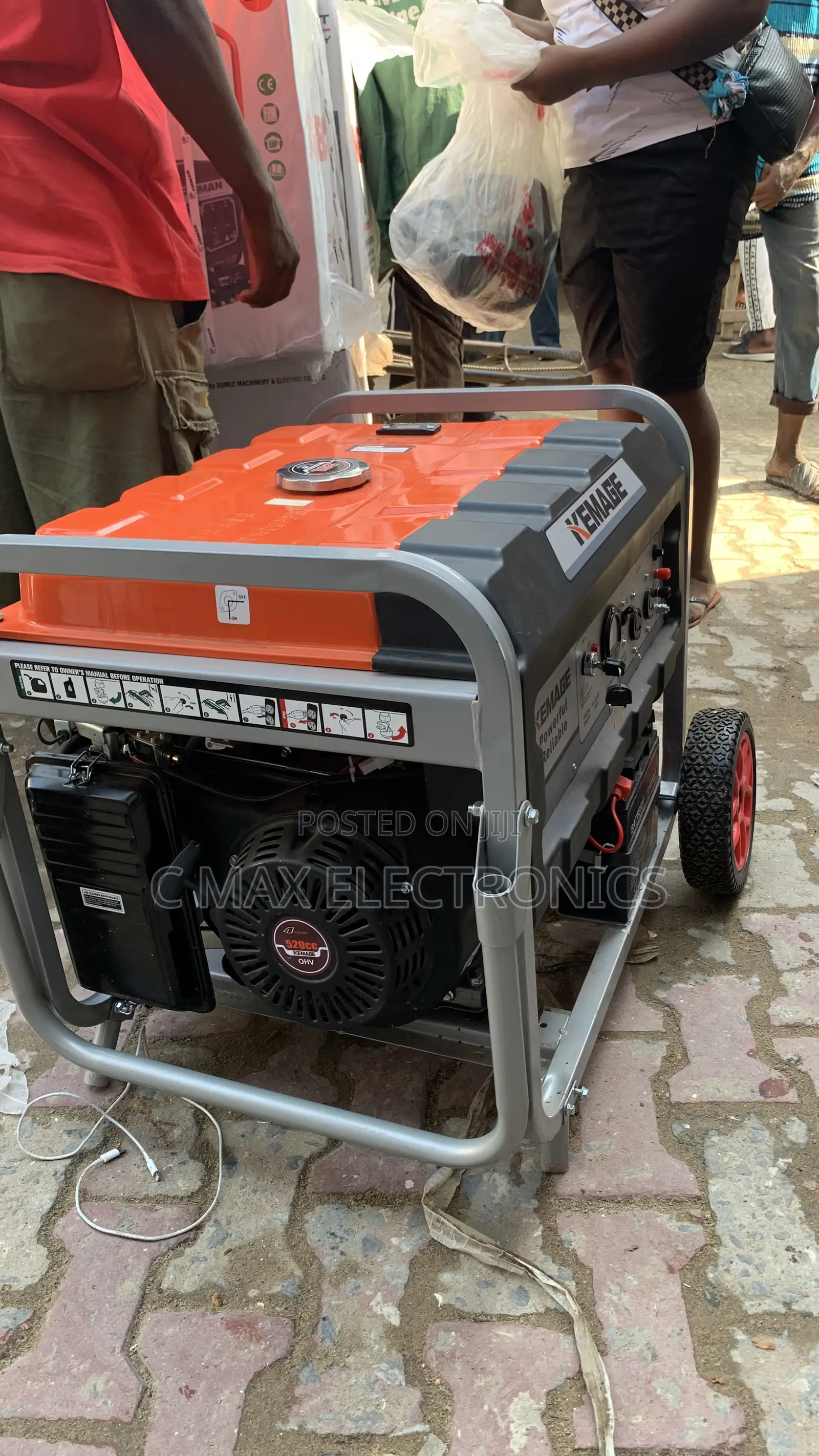 Kemage 10kva Petrol Generator 100% Copper Wire
