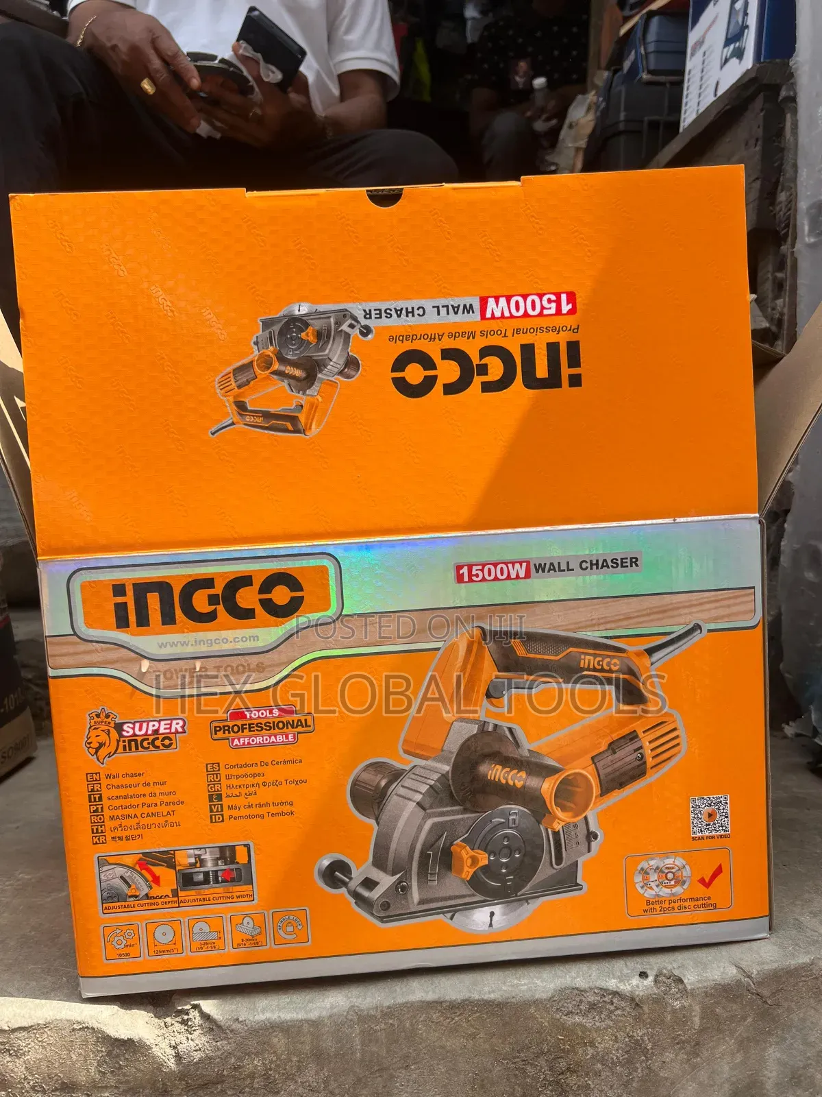 Ingco 1500w Wall Chaser