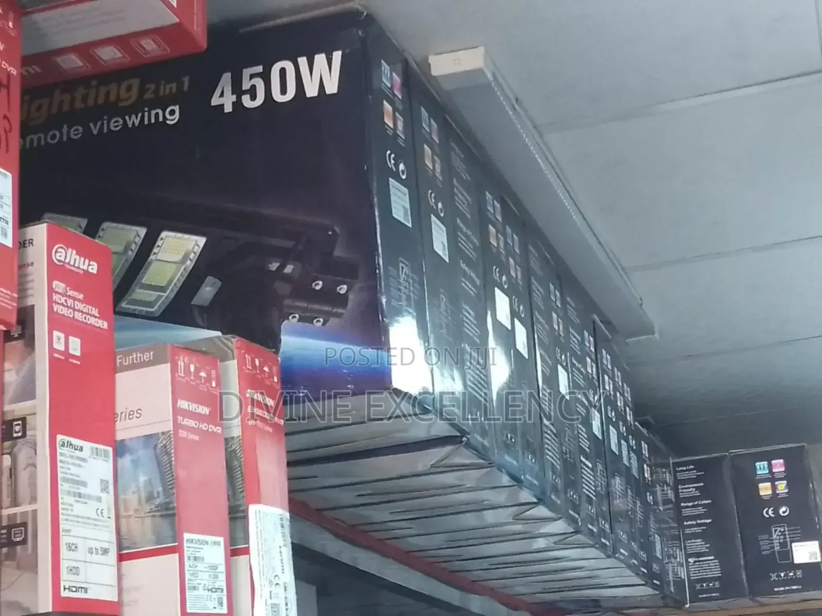 2in1 Solar Light and Triple Lens CCTV Camera