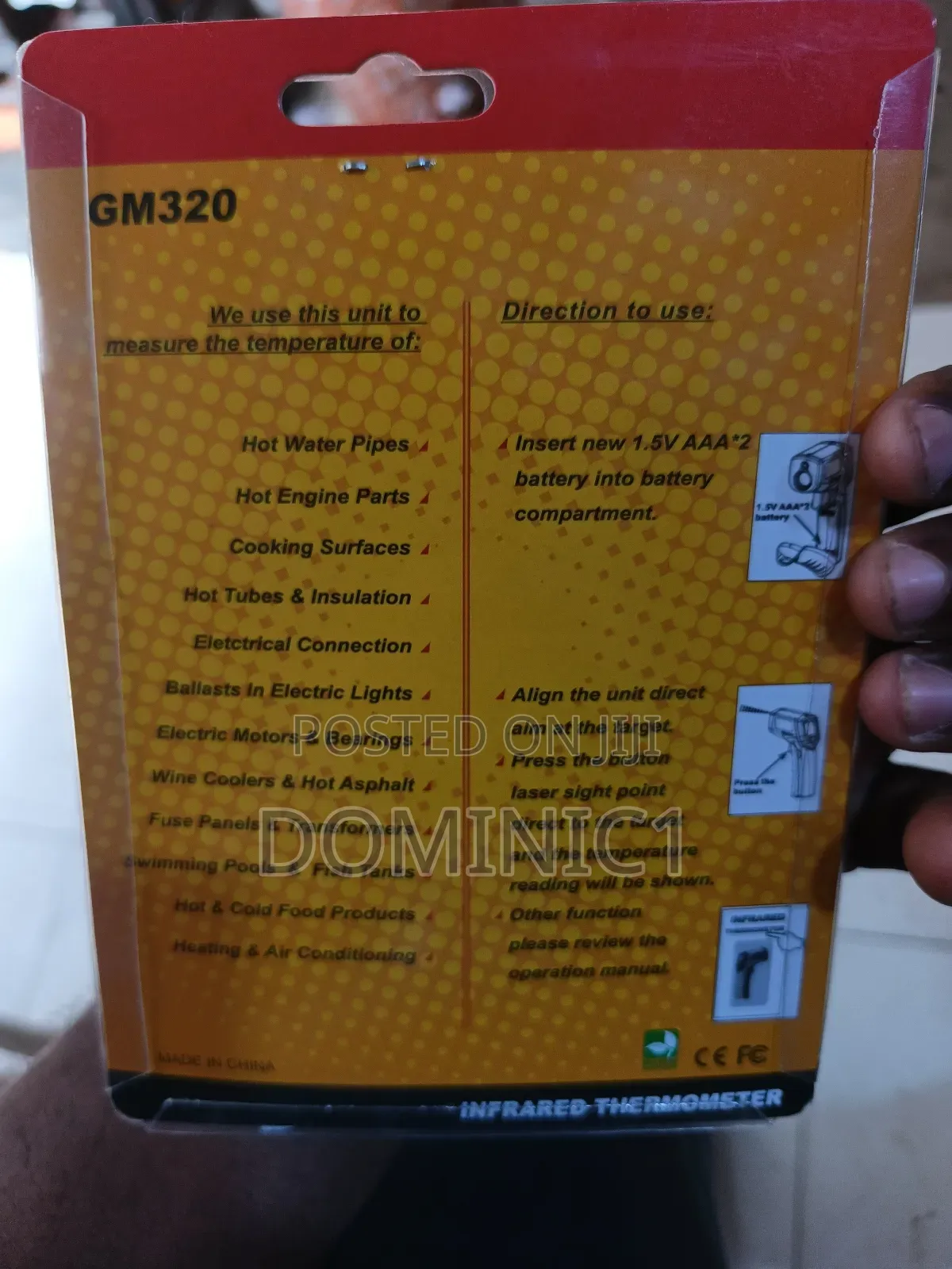 Thermometer Gm320