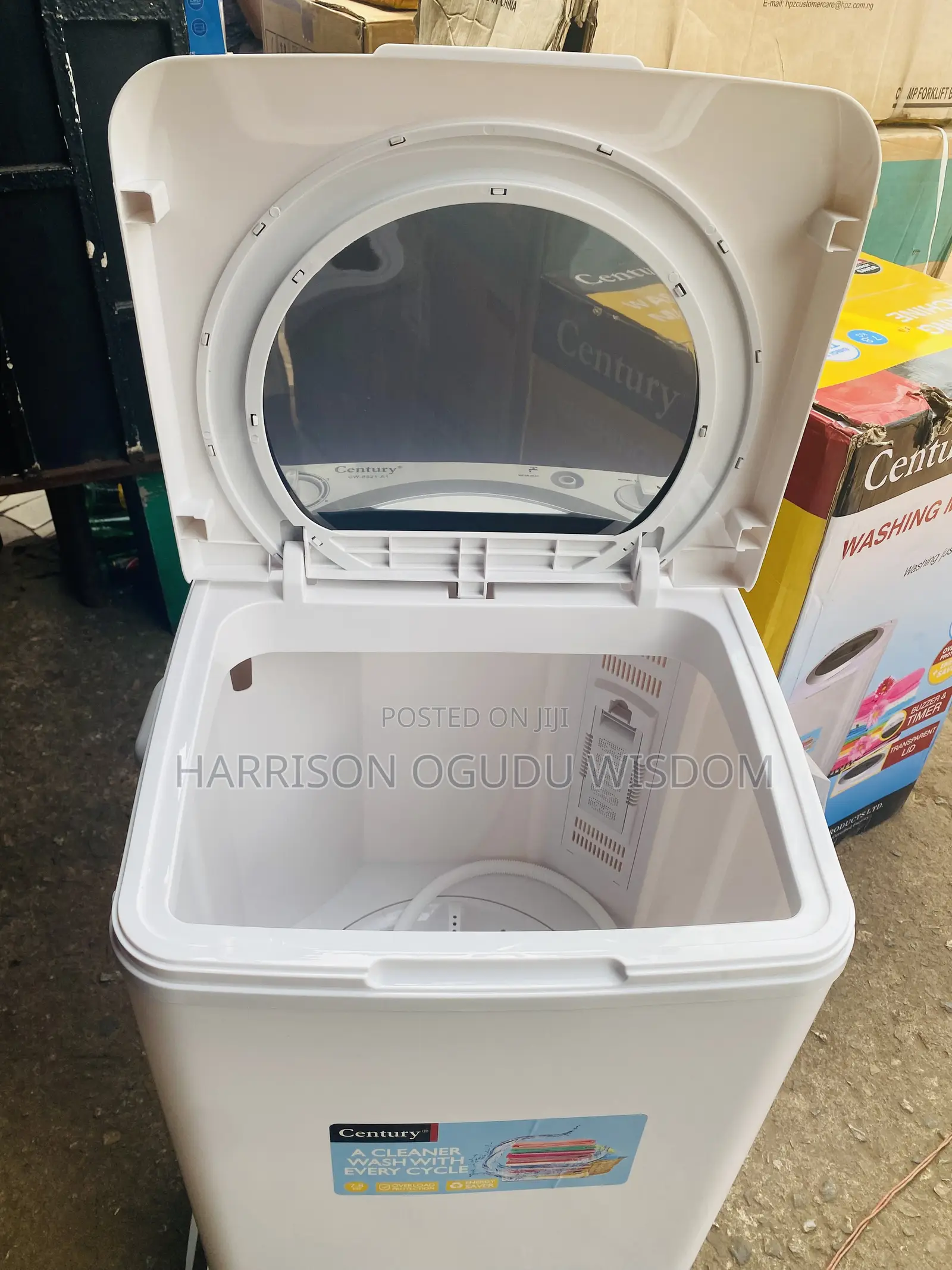 Century Single Wash Machine 7.8kg