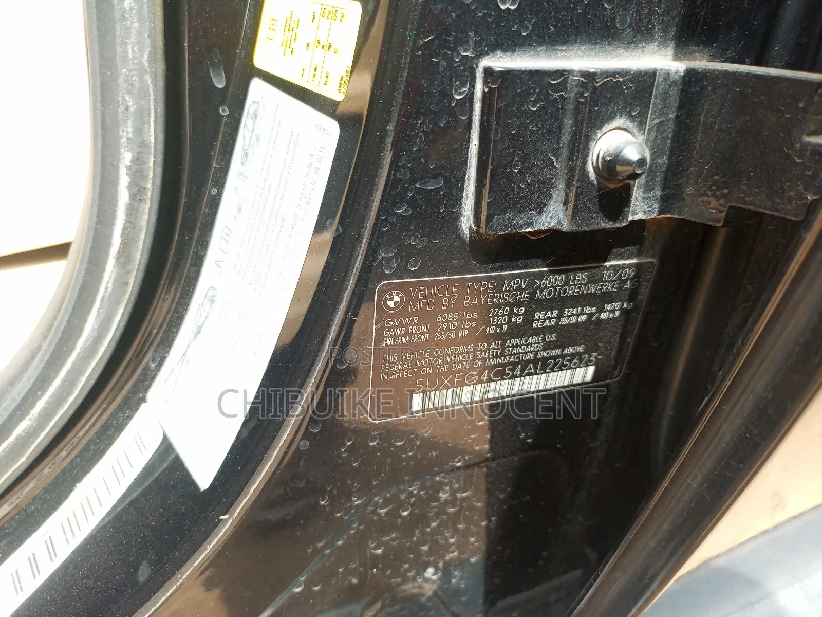 BMW X6 2011 Black