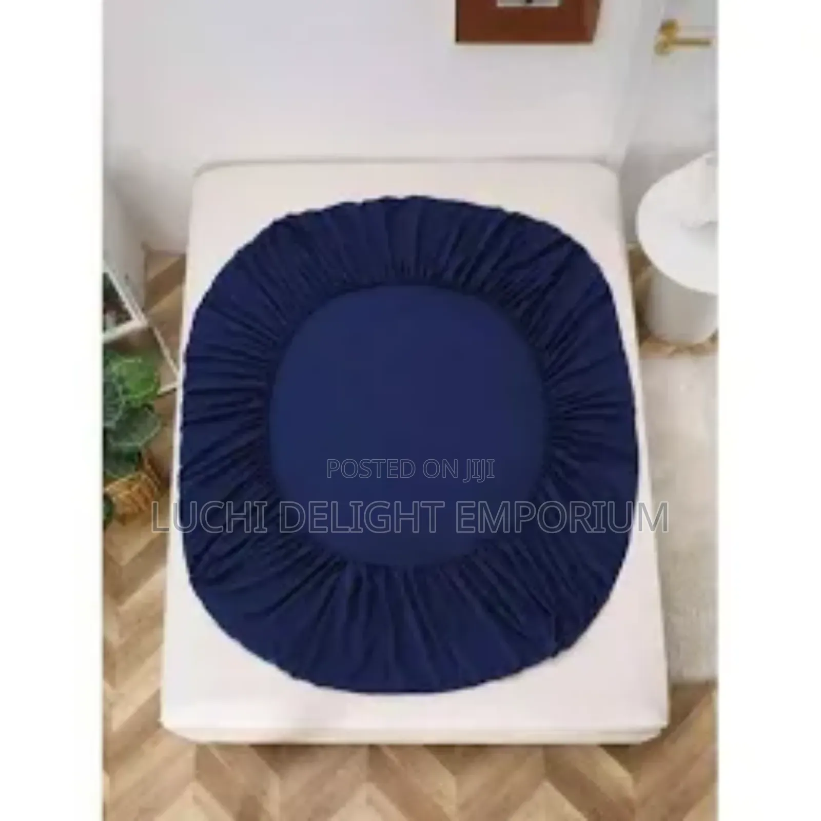 Fitted Sheet Mattress Protector + 2 Bed Pillows