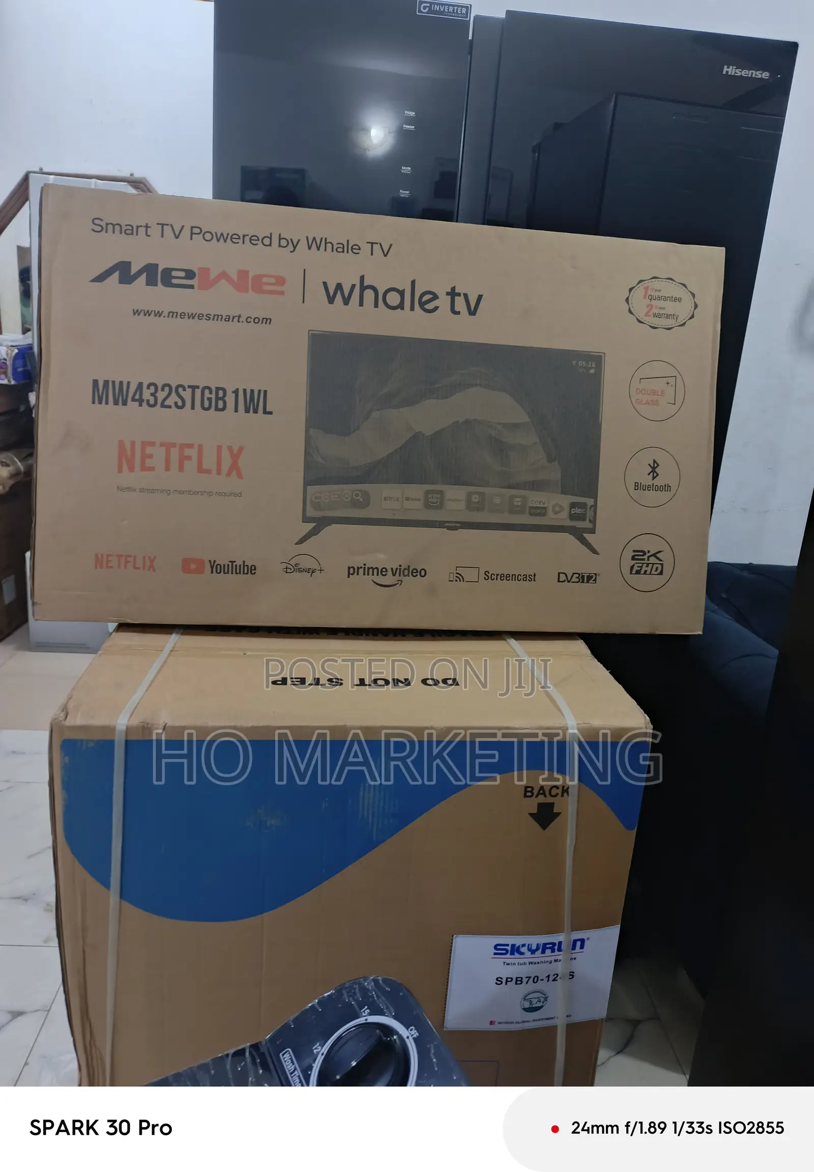 Mewe 43" Smart Tv – Sharp Resolution, Smooth Streaming
