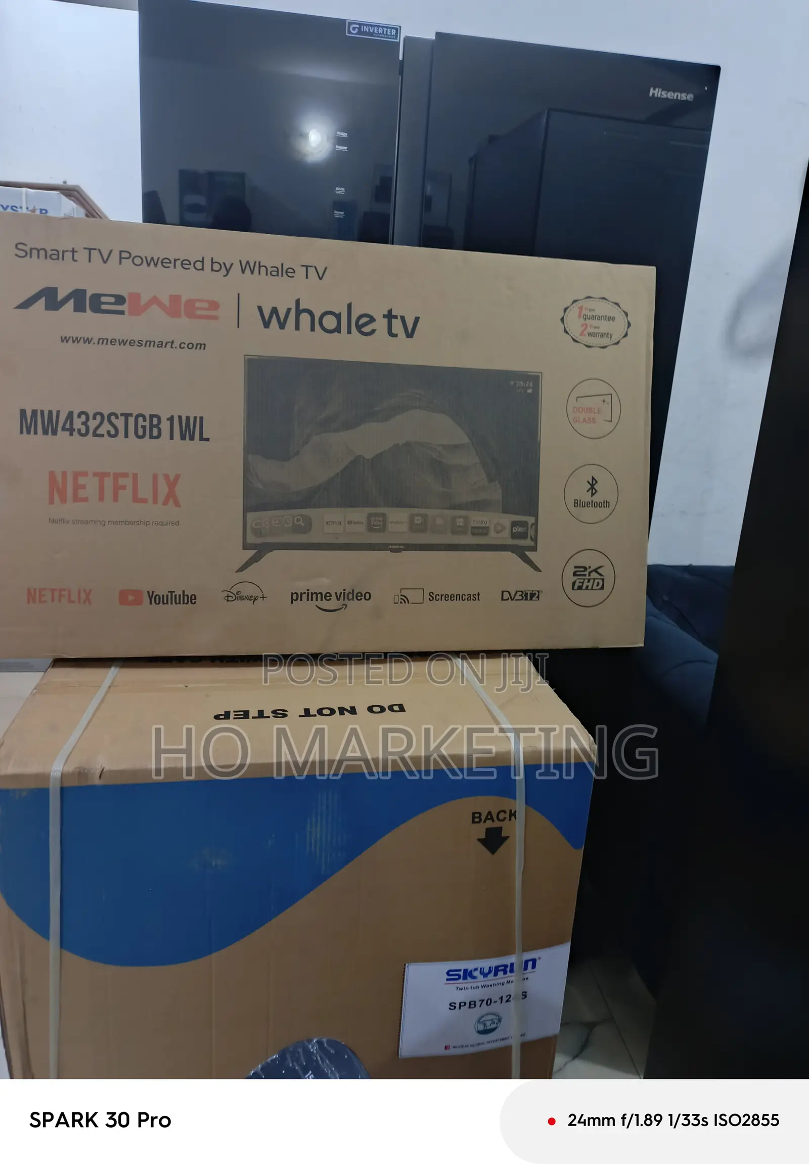 Mewe 43" Smart Tv – Sharp Resolution, Smooth Streaming