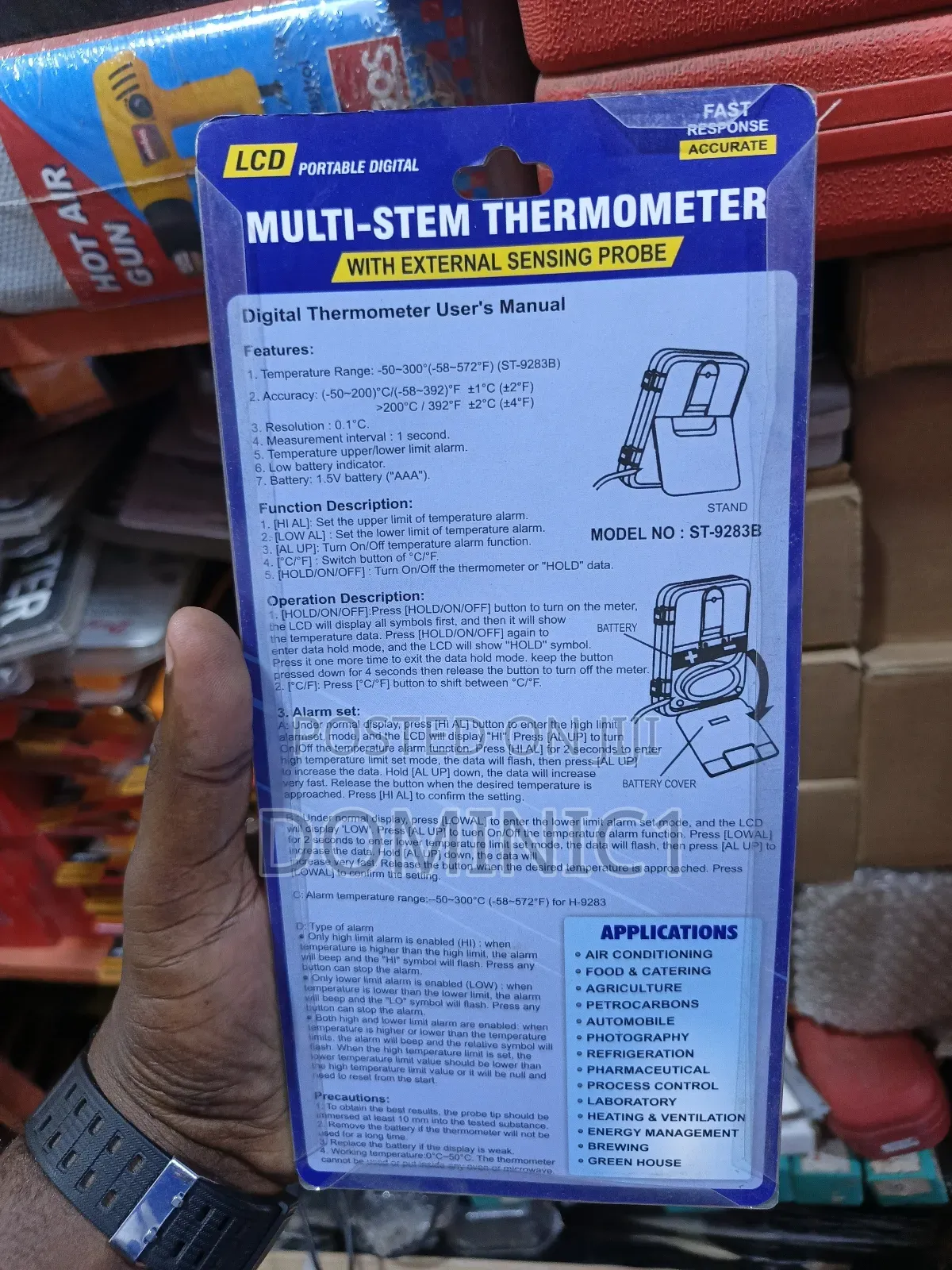 Multi-stem Thermometer