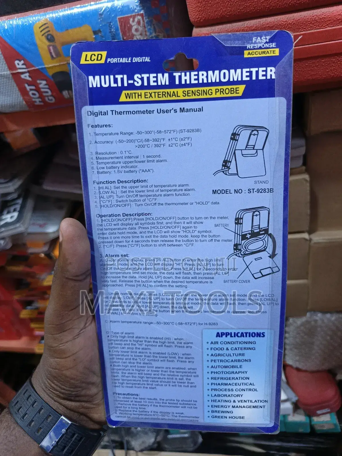 Multi-stem Thermometer