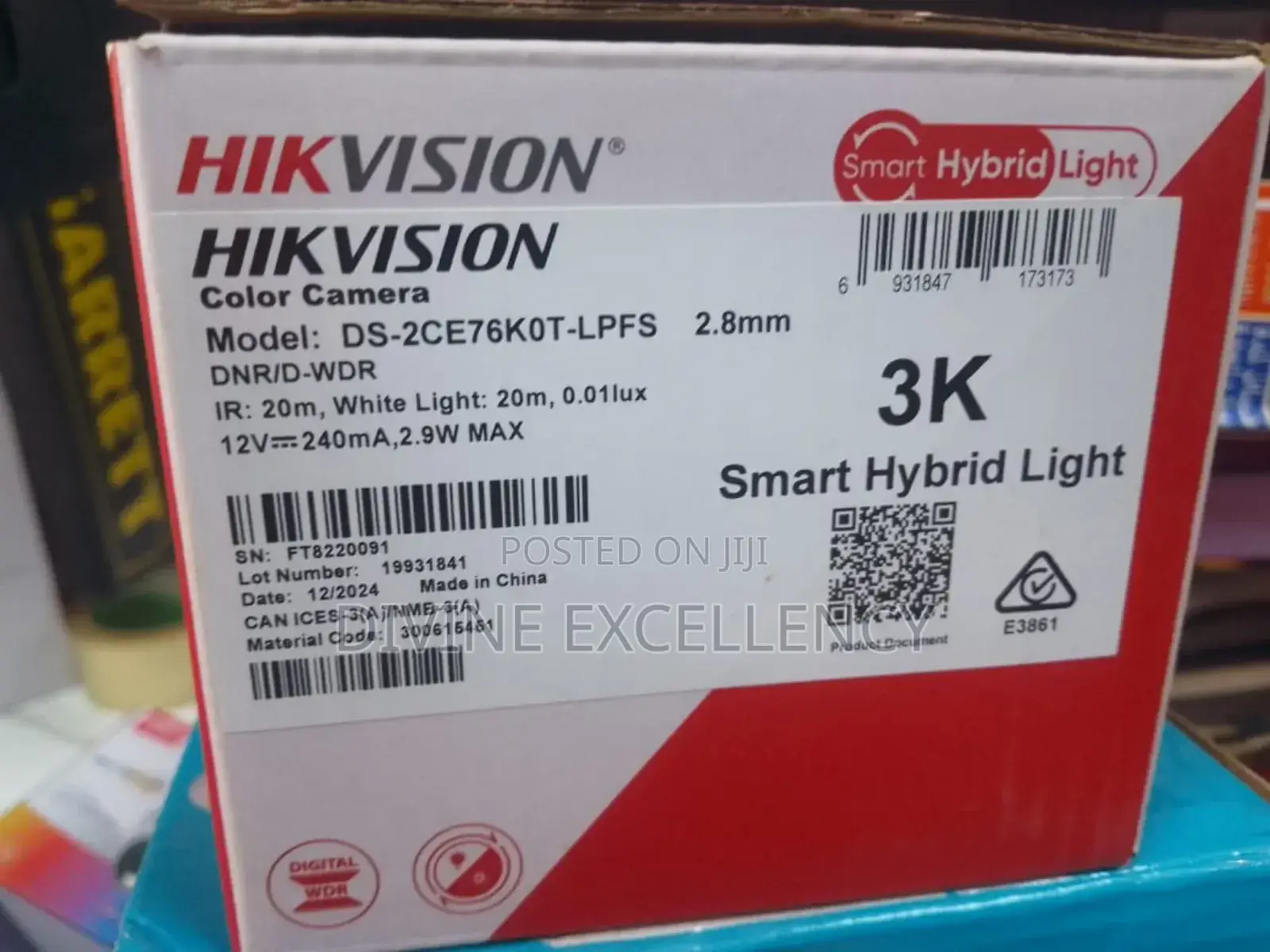Hikvision Smart Hybrid Light With Audio