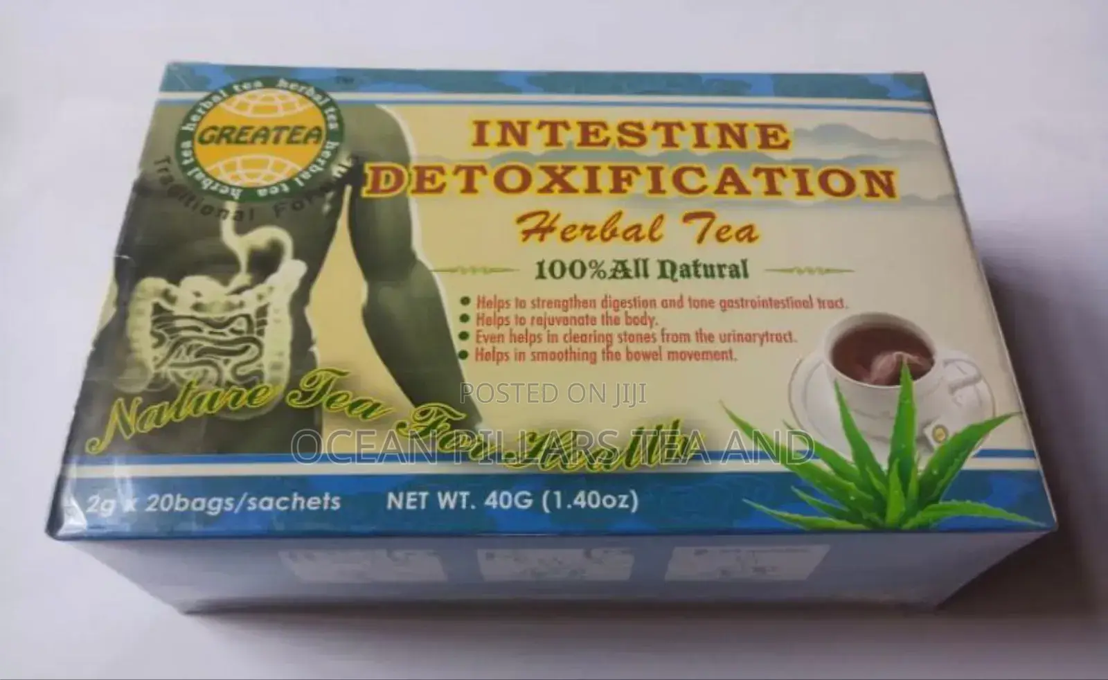 Intestine Detoxification Herbal Tea (Improved)